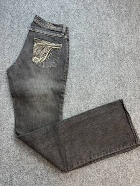 Vintage Y2K Mecca Femme Women’s Size 5/6 Black Wash Stretch Flare Jeans